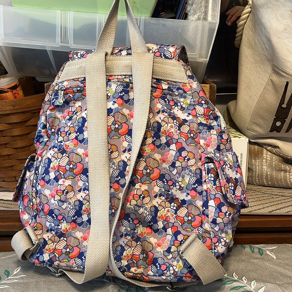Kipling Multicolor Floral Backpack - image 2